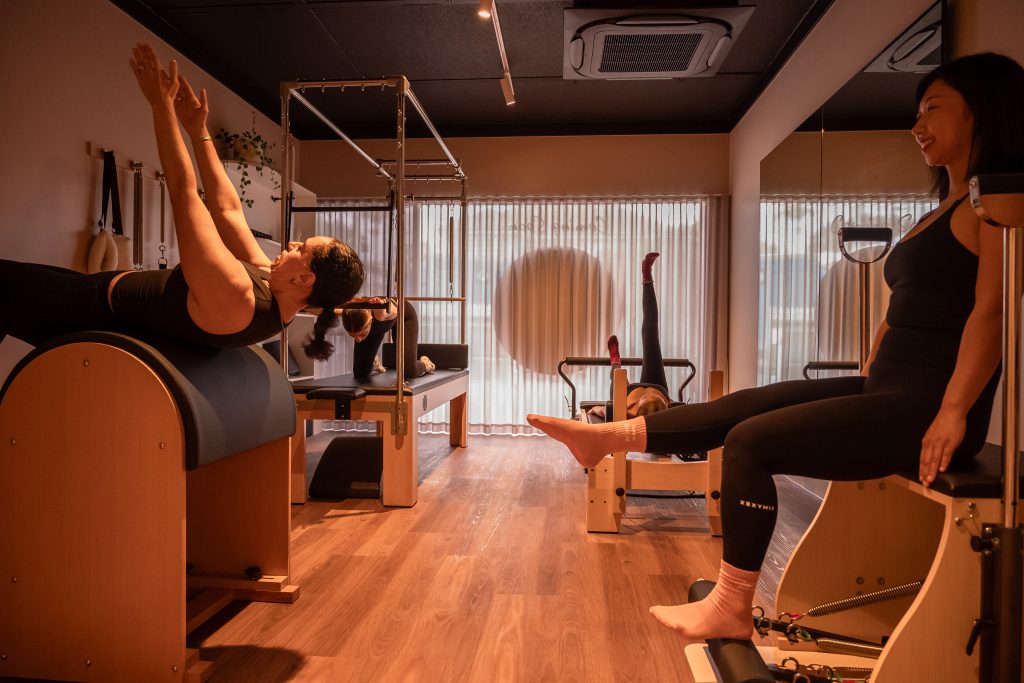 Clinical Pilates session at Pilates Locale Brisbane